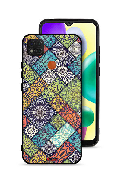 Tolwak غطاء حماية لهاتف شاومي ريدمي 9 سي بنمط ماندالا