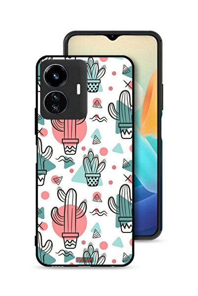 Tolwak غطاء حماية لهاتف Vivo Y77e 5G بلون الصبار