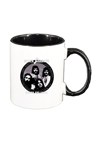 INOVATIX Cana alba personalizata, black sabbath, interior negru, D1443, INOVA...