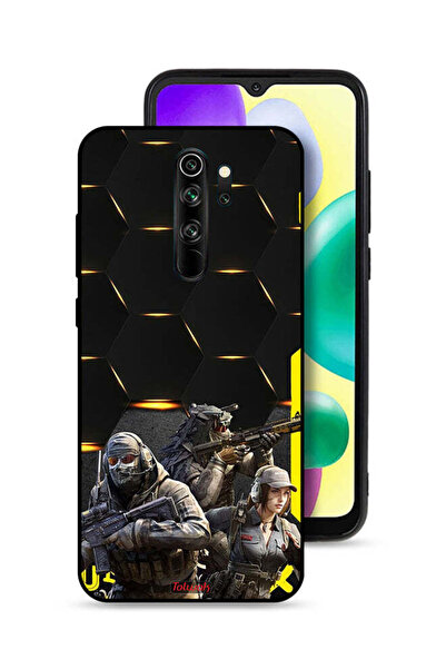 Tolwak غطاء حماية لهاتف شاومي ريدمي نوت 8 برو بخلفية سايبربانك