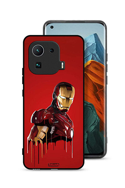 Tolwak غطاء حماية لهاتف شاومي مي 11 برو برسومات الرجل الحديدي