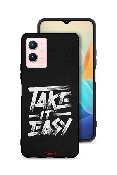 Tolwak Vivo Y33s 5G Protective Case Cover Take It Easy