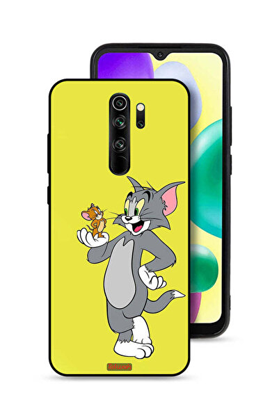 Tolwak غطاء حماية لهاتف شاومي ريدمي نوت 8 برو بتصميم توم وجيري