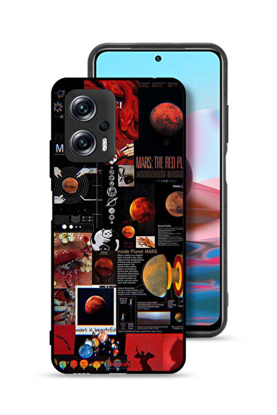 Tolwak غطاء حماية لهاتف شاومي ريدمي نوت 11T برو بلس 5G، رسم مارس آرت