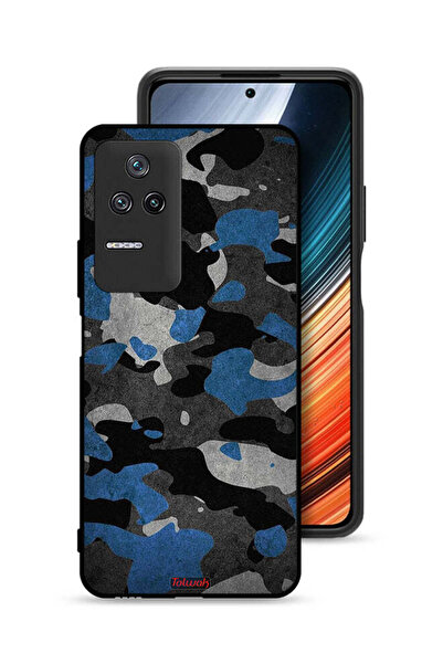 Tolwak غطاء حماية لهاتف Xiaomi Poco F4 بنمط مموه