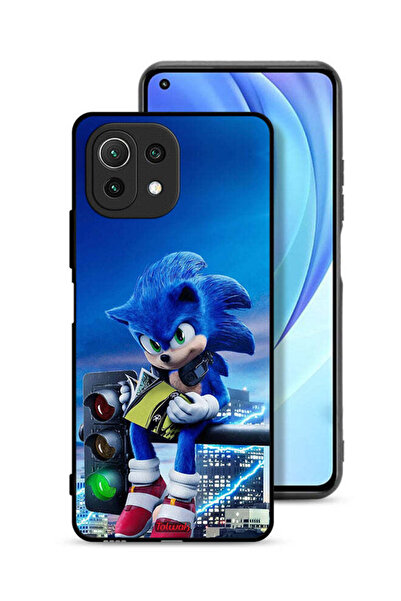 Tolwak غطاء حماية لهاتف شاومي مي 11 لايت بطبعة سونيك ريدينج