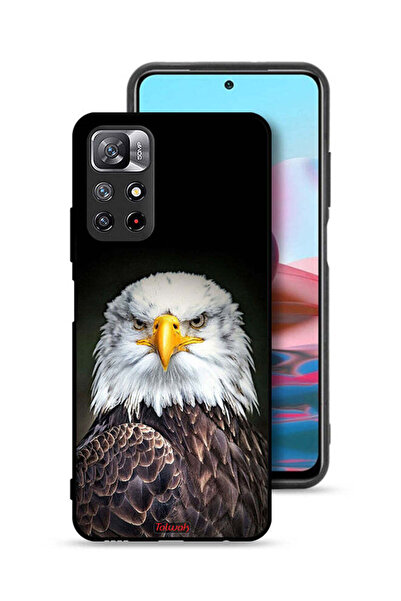 Tolwak غطاء حماية لهاتف شاومي ريدمي نوت 11 4G بتصميم النسر