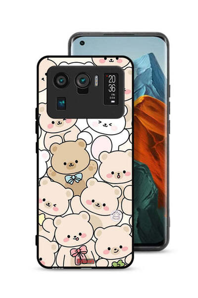 Tolwak غطاء حماية لهاتف شاومي مي 11 ألترا بنقشة الدببة