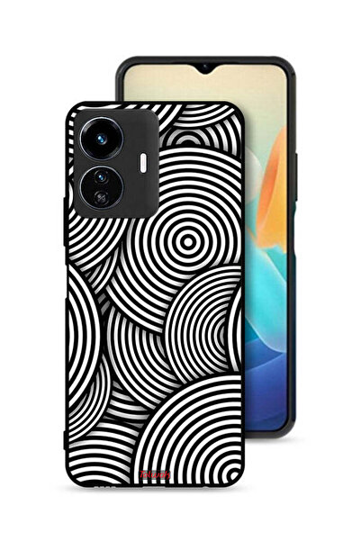 Tolwak غطاء حماية لهاتف Vivo Y77 5G بنمط دوائر وهمية