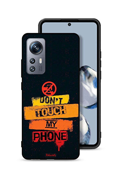 Tolwak Xiaomi 12S Protective Case Cover Do Not Touch My Phone