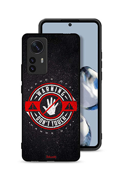 Tolwak Xiaomi 12S Pro Protective Case Cover Warning Do Not Touch