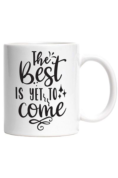 INOVATIX Personalized white mug, The best is yet to come, INOVATIX®. 330ml