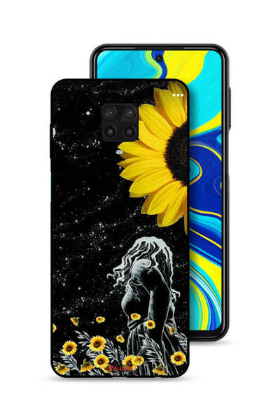 Tolwak غطاء حماية شاومي ريدمي نوت 9 برو، فتاة تنظر إلى فن القمر