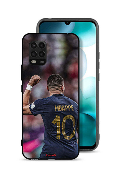 Tolwak غطاء حماية لهاتف شاومي مي 10 لايت 5G بتصميم مبابي 10