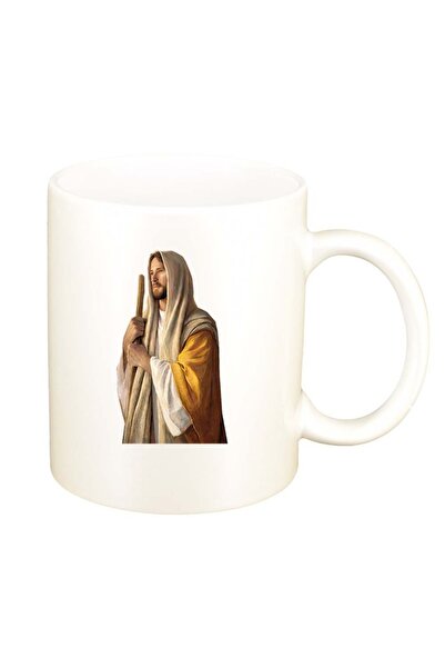 INOVATIX Εξατομικευμένη λευκή κούπα, Christ, D1097, INOVATIX®. 330ml