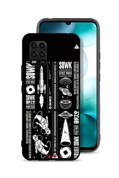 Tolwak غطاء حماية لهاتف شاومي مي 10 لايت 5G ملصق سوك سبيس ووك