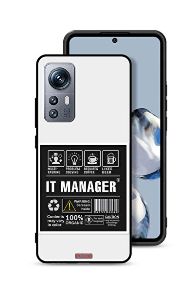 Tolwak Xiaomi 12S Protective Case Cover It Manager Sticker
