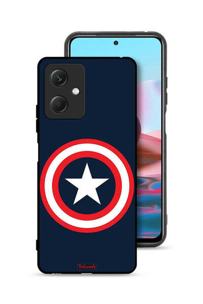 Tolwak Xiaomi Redmi Note 12 Protective Case Cover Captain America