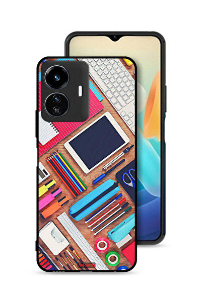 Tolwak غطاء حماية لهاتف Vivo Y77 5G بتصميم فتاة هوبي ديسك