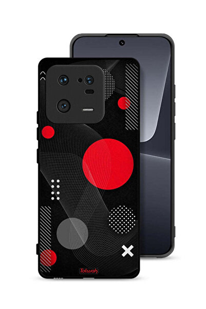 Tolwak غطاء حماية لهاتف شاومي 13 برو بنمط دائري ومتقاطع