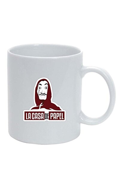 INOVATIX Cana alba personalizata, La Casa De Papel, alb, D1304, INOVATIX®. 33...