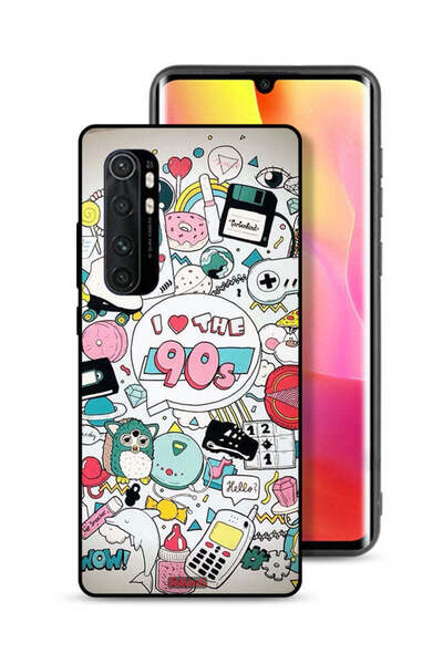 Tolwak غطاء حماية لهاتف شاومي مي نوت 10 لايت - أحب التسعينيات