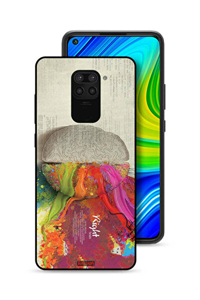 Tolwak غطاء حماية لهاتف شاومي ريدمي نوت 9 - عمل فني تجريدي لعلم الدماغ