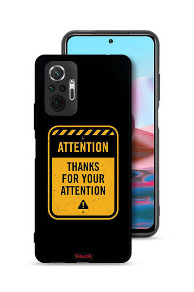 Tolwak غطاء حماية لهاتف Xiaomi Redmi Note 10 Pro 4G شكرًا على الاهتمام
