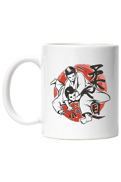INOVATIX Personalized white mug, Karate, Martial Arts, Fighting, Asian, Sport, INOVATIX®. 330ml