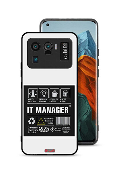 Tolwak غطاء حماية لجهاز شاومي مي 11 ألترا، ملصق مدير تكنولوجيا المعلومات