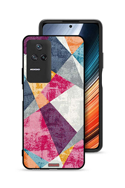 Tolwak غطاء حماية لهاتف Xiaomi Poco F4 بنمط طلاء