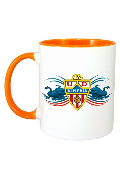 INOVATIX Cana Alba Personalizata, Ud Almeria Spania, Maner Si Interior Portoc...