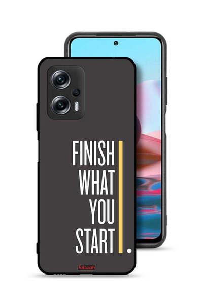 Tolwak Xiaomi Poco X4 GT Protective Case Cover Finish What You Start