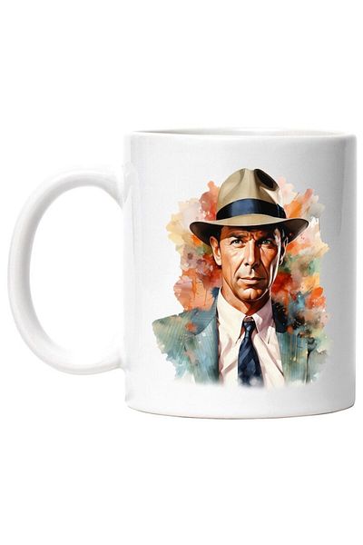 INOVATIX Personalized white mug, Frank Sinatra, Singer, Celebrity, Actor, INOVATIX®. 330ml