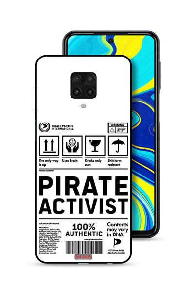 Tolwak غطاء حماية لهاتف شاومي ريدمي نوت 9S، ملصق ناشط خاص