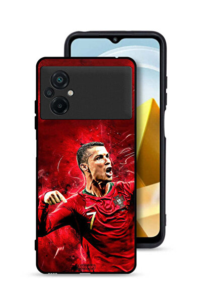 Tolwak غطاء حماية لهاتف Xiaomi Poco M5 4G كريستيانو رونالدو