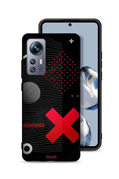 Tolwak Xiaomi 12S Protective Case Cover Cross Sign