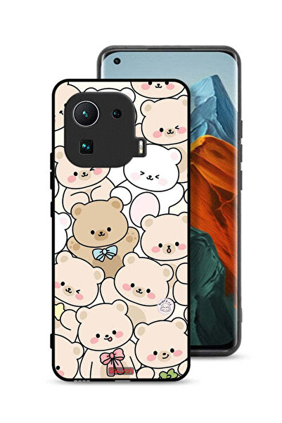 Tolwak غطاء حماية لهاتف Xiaomi Mi 11 Pro بنقشة الدببة