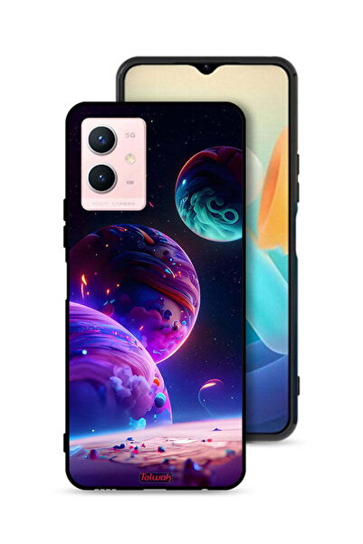 Tolwak غطاء حماية بنمط كوكبي لهاتف Vivo Y33s 5G