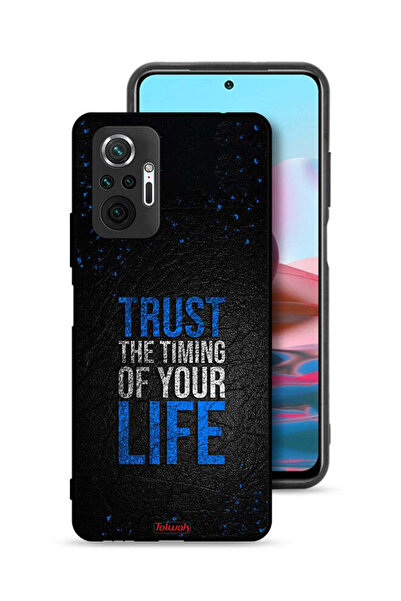 Tolwak غطاء حماية لهاتف شاومي ريدمي نوت 10 برو 4G ثق في توقيت حياتك