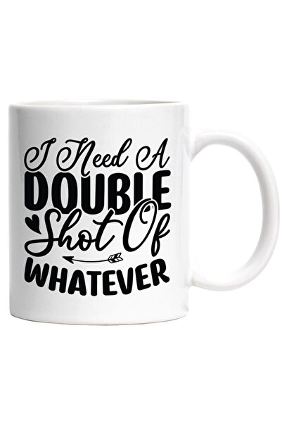 INOVATIX Cana alba personalizata, pentru cei care au nevoie de doua shot-uri ...