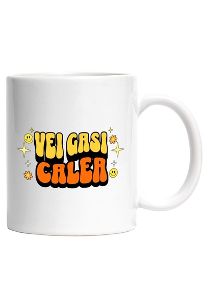 INOVATIX Cana alba personalizata, Vei Gasi Calea, INOVATIX®. 330ml