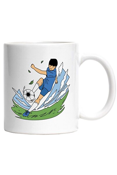 INOVATIX Cana alba personalizata, Jucator, Iubitori De Sport, Fotbal, Minge, ...