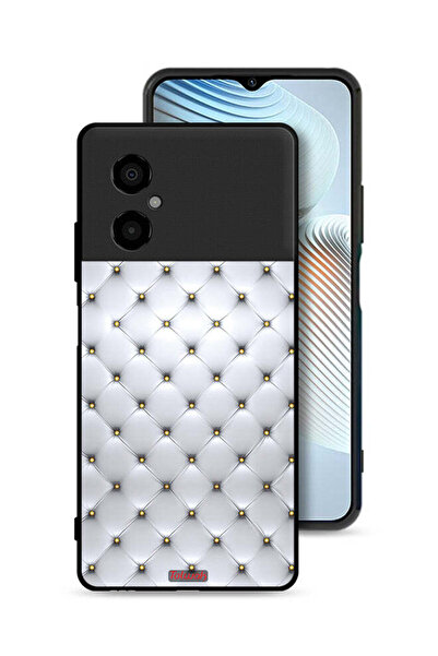 Tolwak غطاء حماية لهاتف Xiaomi Poco M4 5G مطبوع عليه دبابيس على القماش