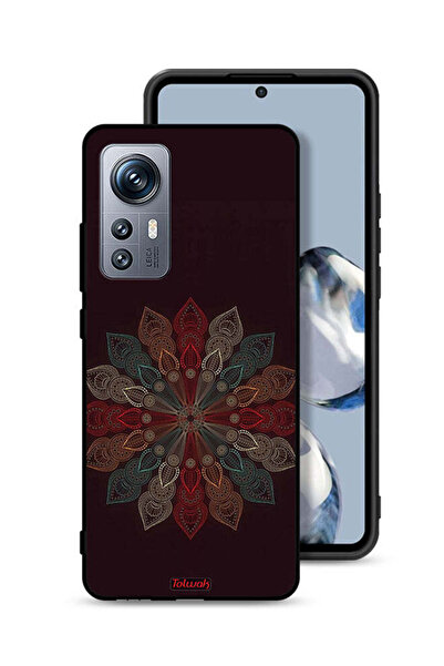 Tolwak غطاء حماية لهاتف Xiaomi 12S بتصميم زهرة ماندالا