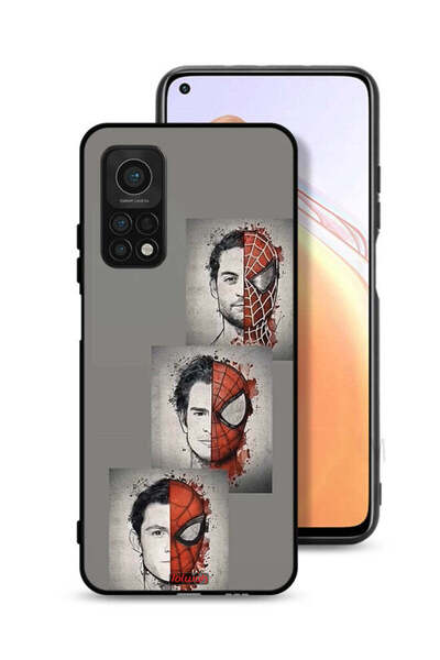 Tolwak غطاء حماية لهاتف شاومي مي 10 تي 5 جي برسومات سبايدر مان