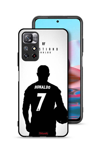 Tolwak غطاء حماية لهاتف شاومي ريدمي نوت 11S بقناع كريستيانو رونالدو