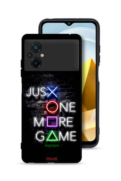Tolwak Xiaomi Poco M5 4G Protective Case Cover Just One More Game