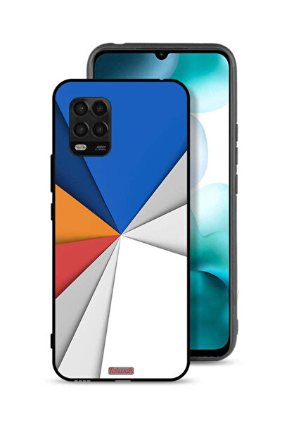 Tolwak غطاء حماية لهاتف Xiaomi Mi 10 Lite 5G مصنوع من مادة مطابقة للفن التجريدي