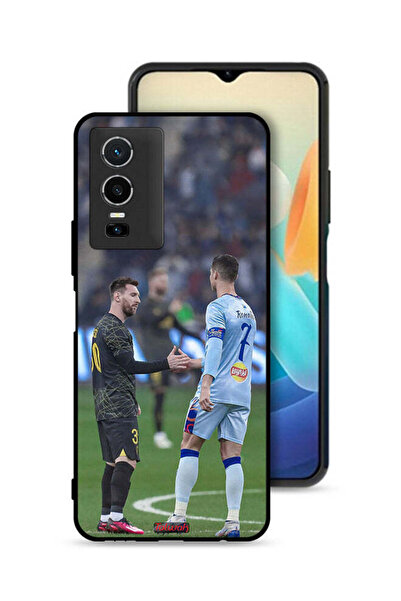 Tolwak غطاء حماية لهاتف Vivo Y76 5G ميسي ورونالدو